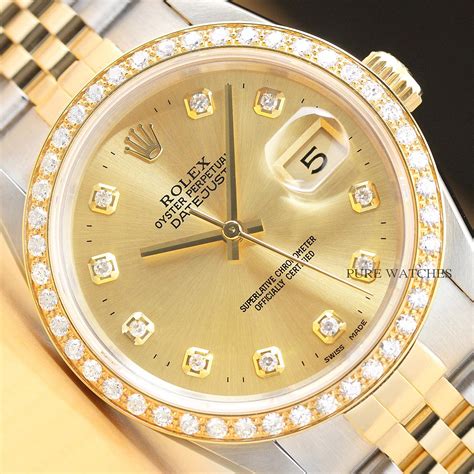 18k gold rolex mens|Rolex datejust 18k gold watch.